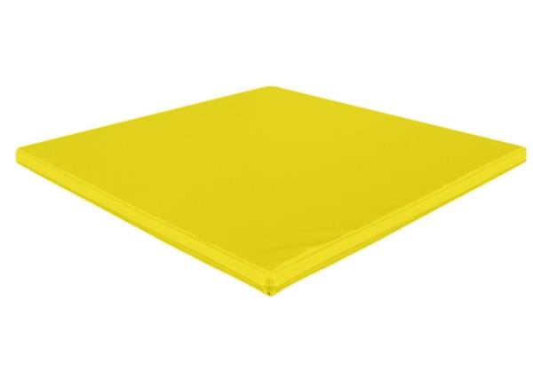 Image sur Tapis de jeu en mundial 140 x 140 x 3 cm - Jaune